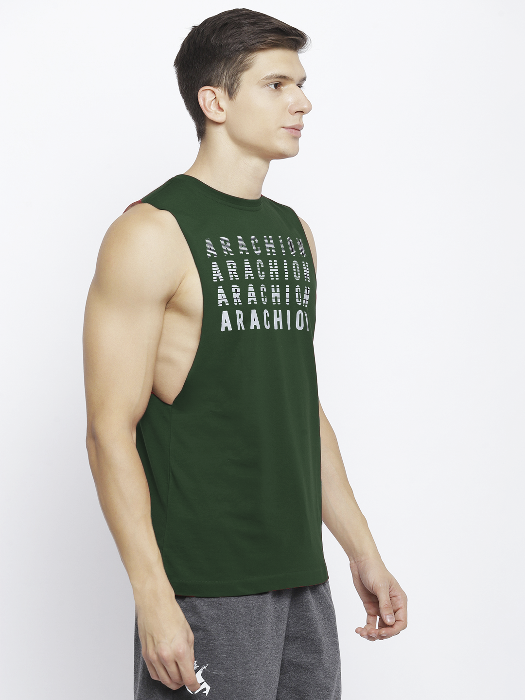 Arachion Titan Graphic Tank | Pine Green