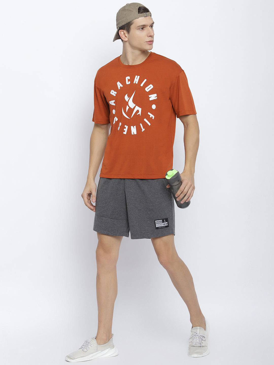 Arachion Censor Oversized T-shirt | Rust Orange