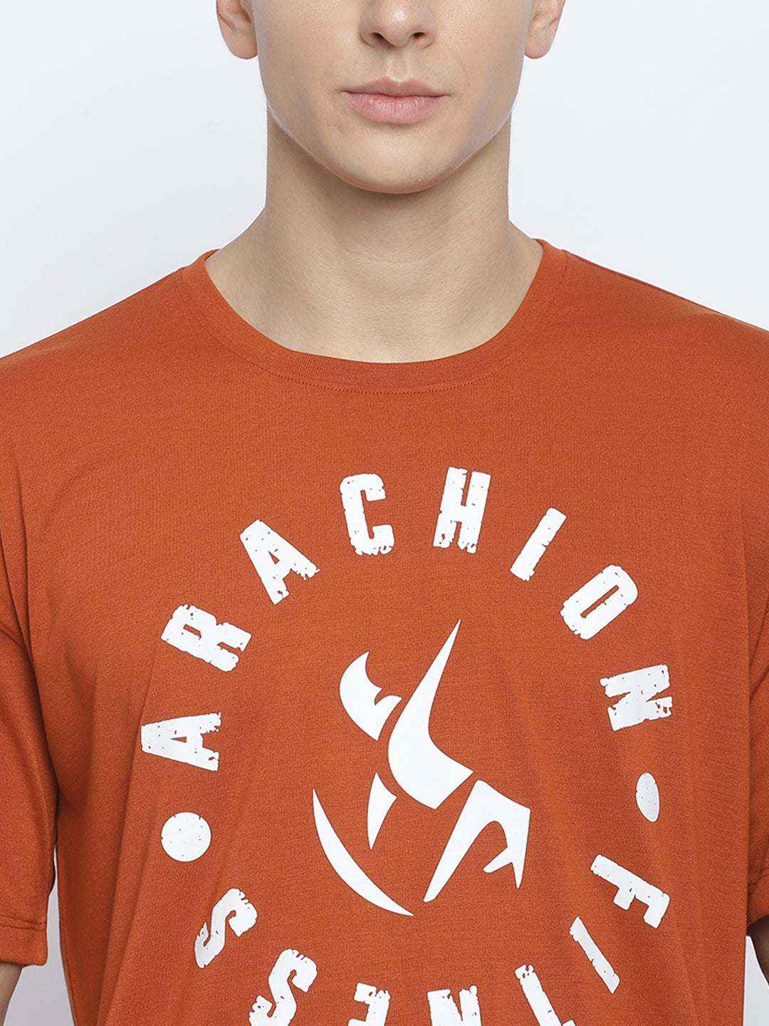 Arachion Censor Oversized T-shirt | Rust Orange