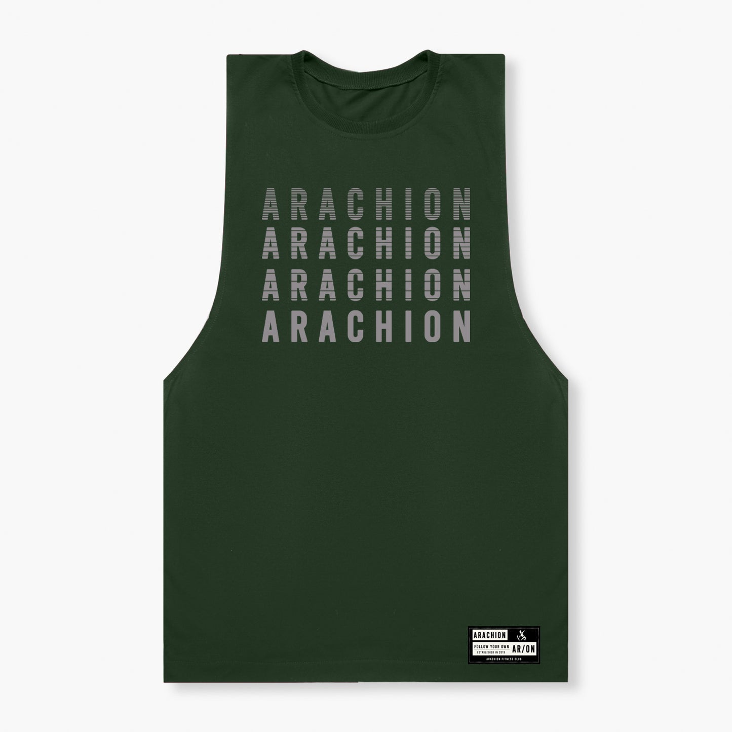 Arachion Titan Graphic Tank | Pine Green