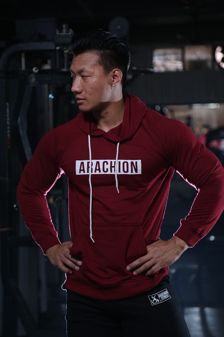 Arachion Valor Athletic Hoodie | Carmine Red