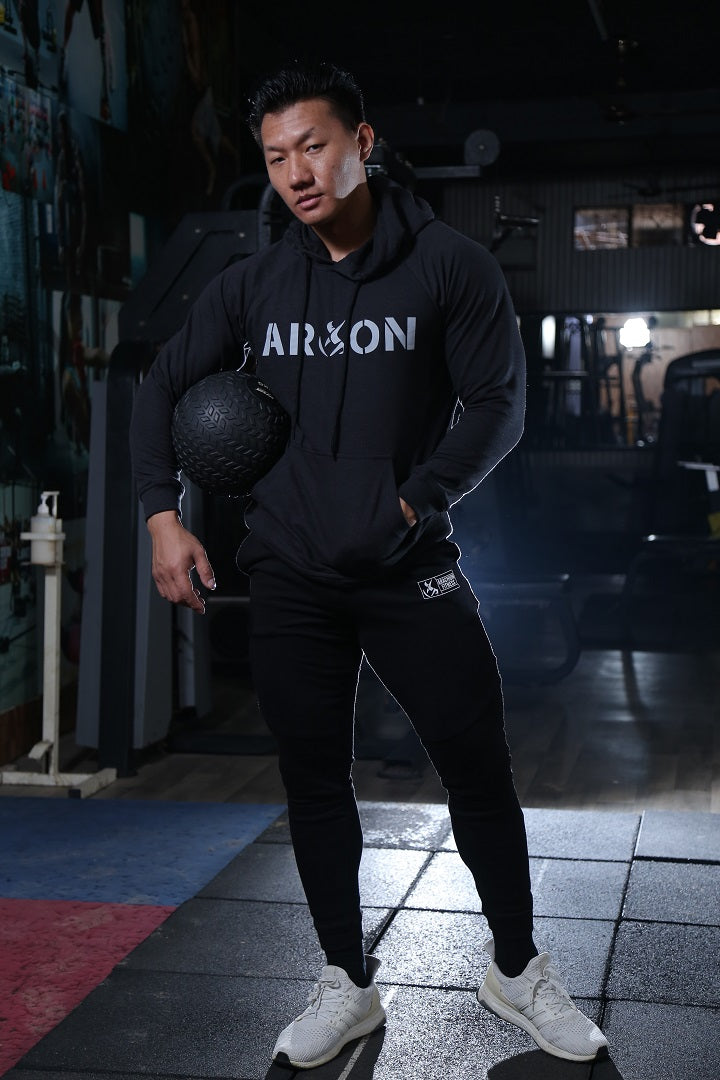 Arachion Valor Athletic Jogger | Vanta Black