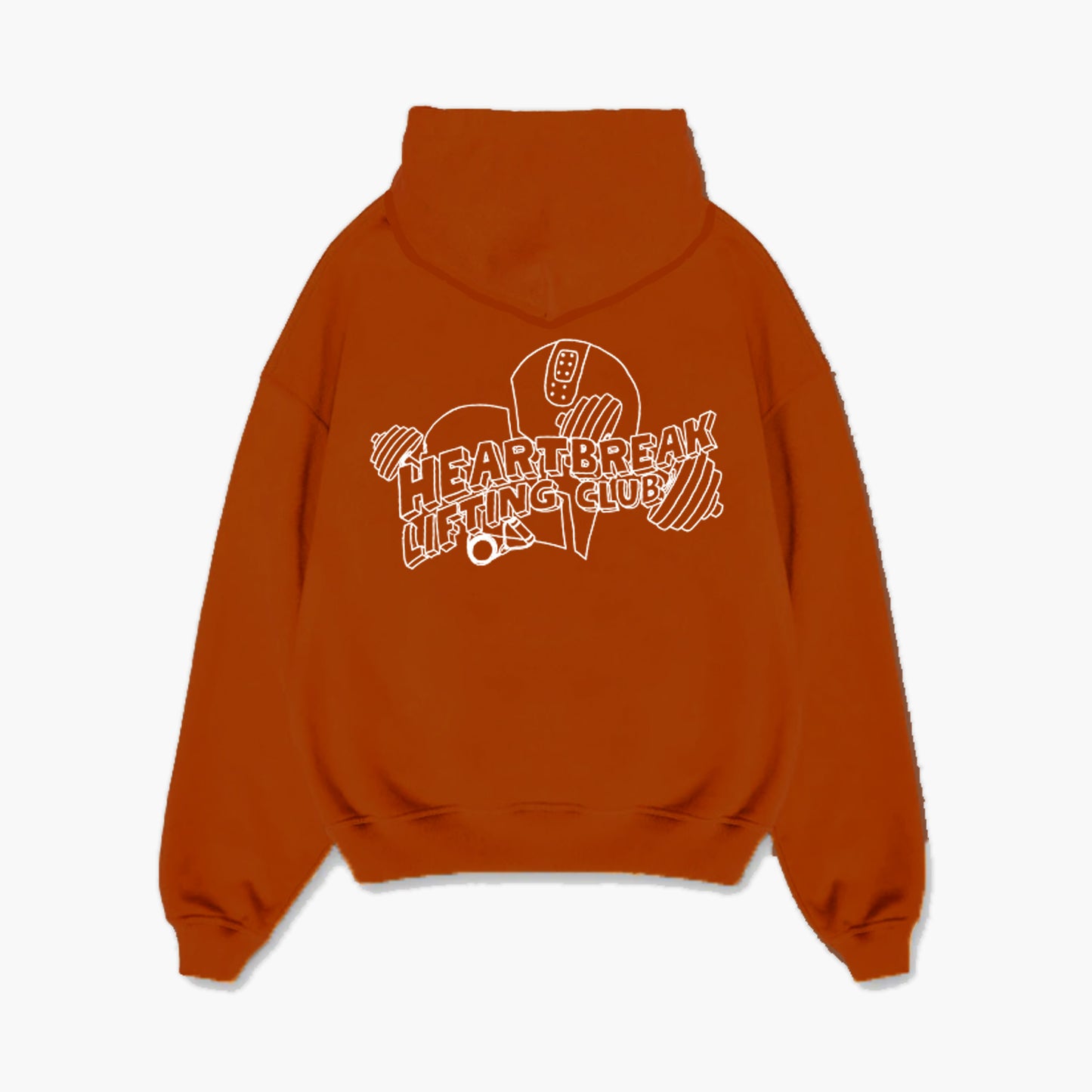 HBLC Oversized Hoodie | Orange